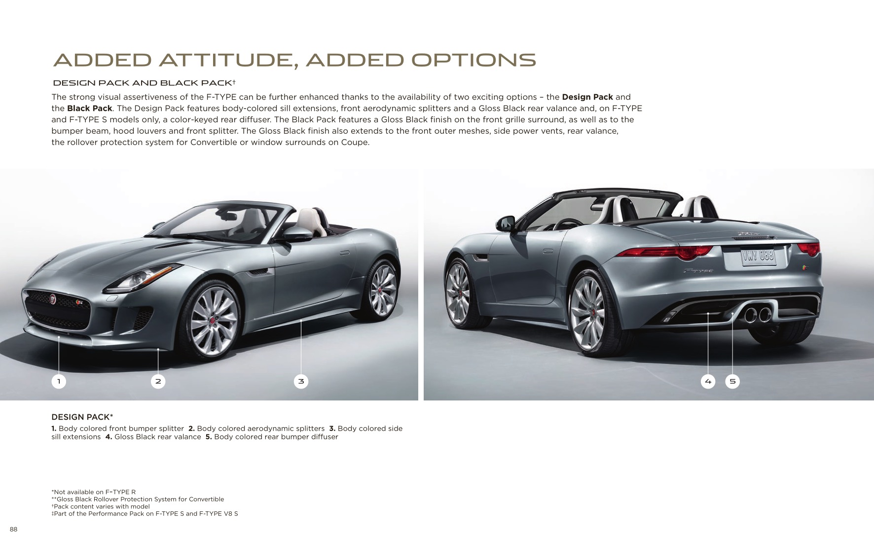 2015 Jaguar F-Type Brochure Page 71